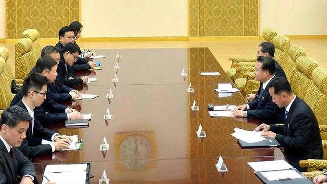 Chinese envoy wraps up North Korea trip after meetings