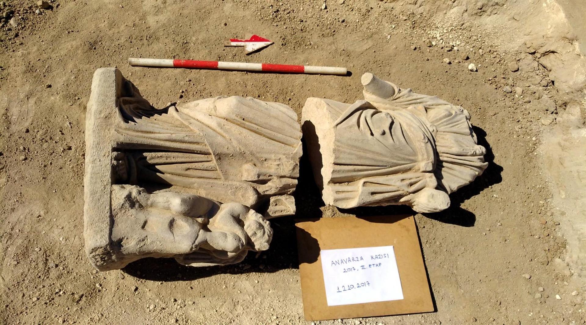 Ancient ‘Hygieia’ new finding in Anavarza