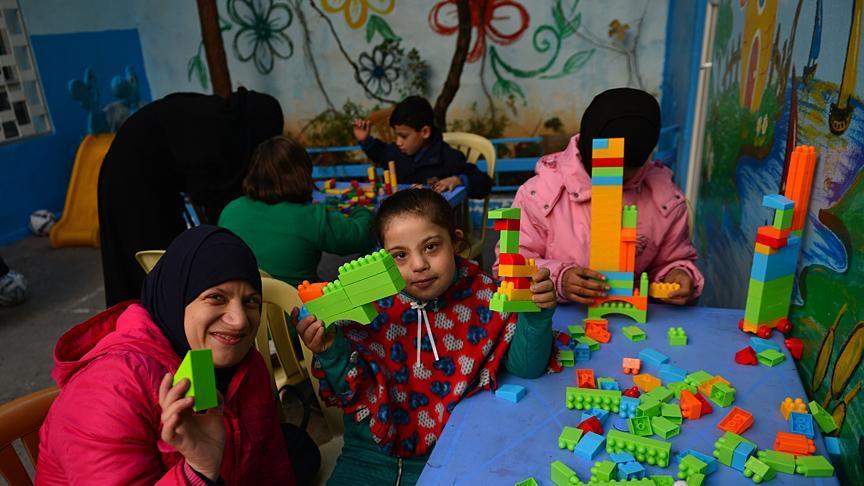 Syrian children with Down syndrome attend new center in Turkey’s southeast