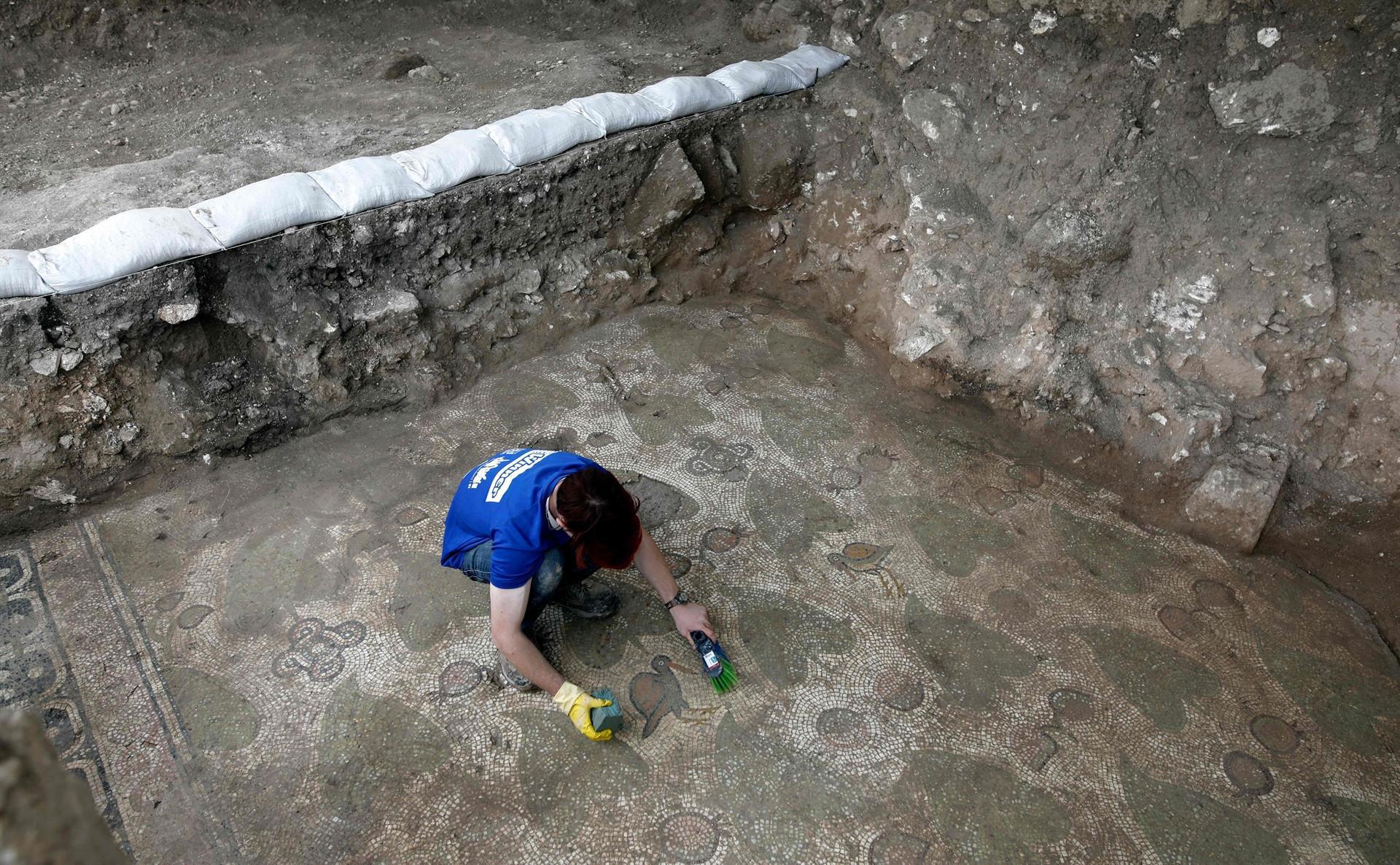 Byzantine-era monastery uncovered at Israel construction site