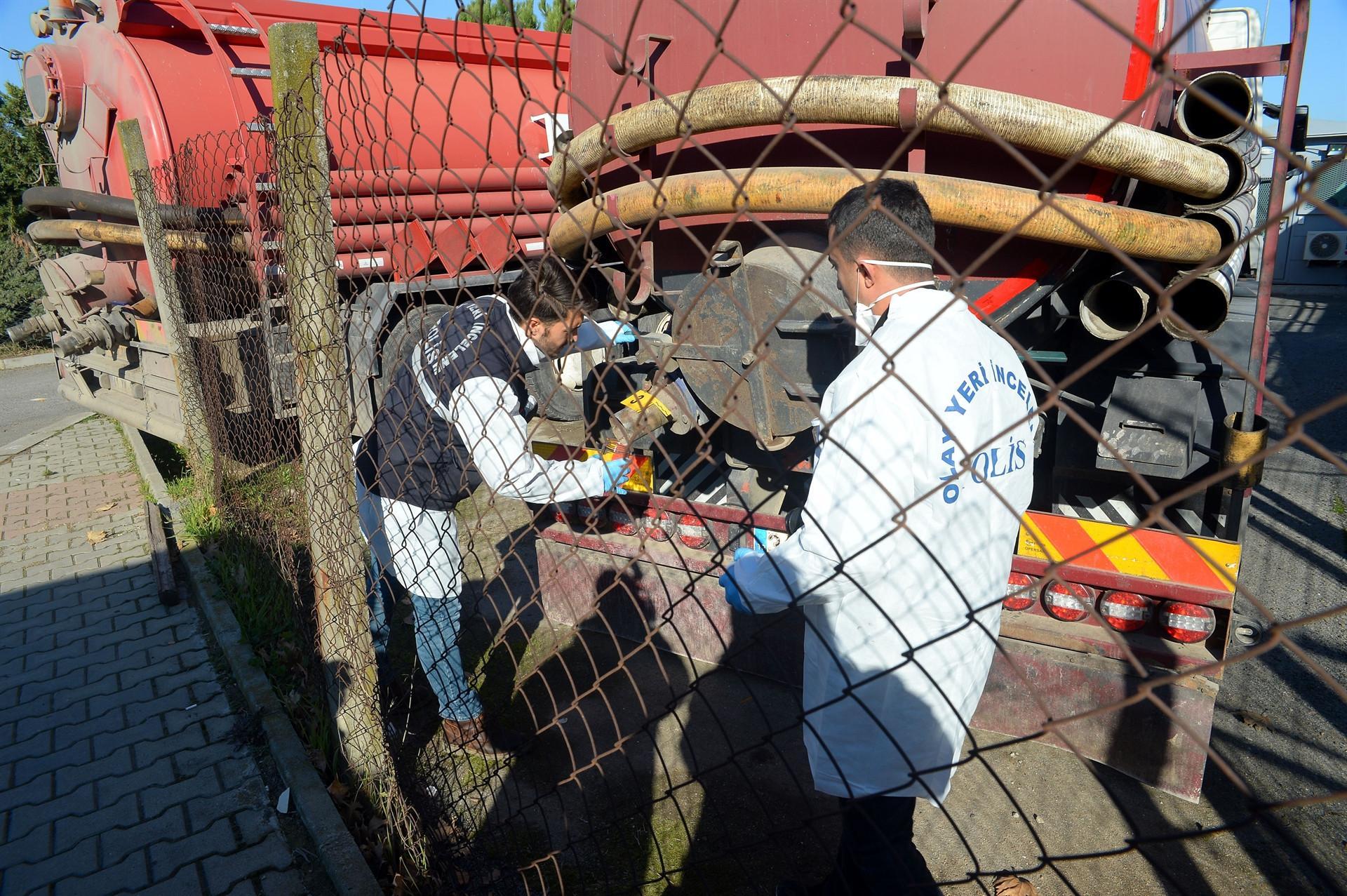Chemical mixed in sewage system in Istanbul’s industrial Tuzla stirs controversy