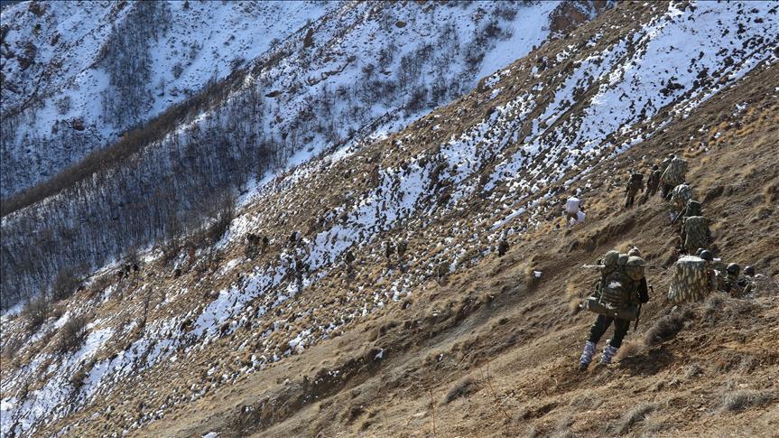 120 PKK militants ‘neutralized’ across Turkey in December 2017