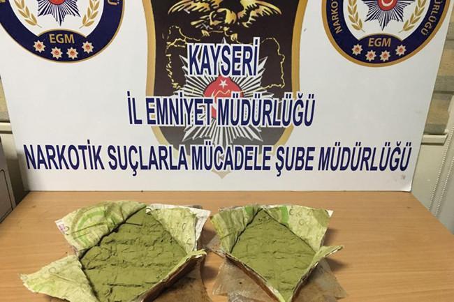 Officers seize over 80 kilograms of hashish in Ankara