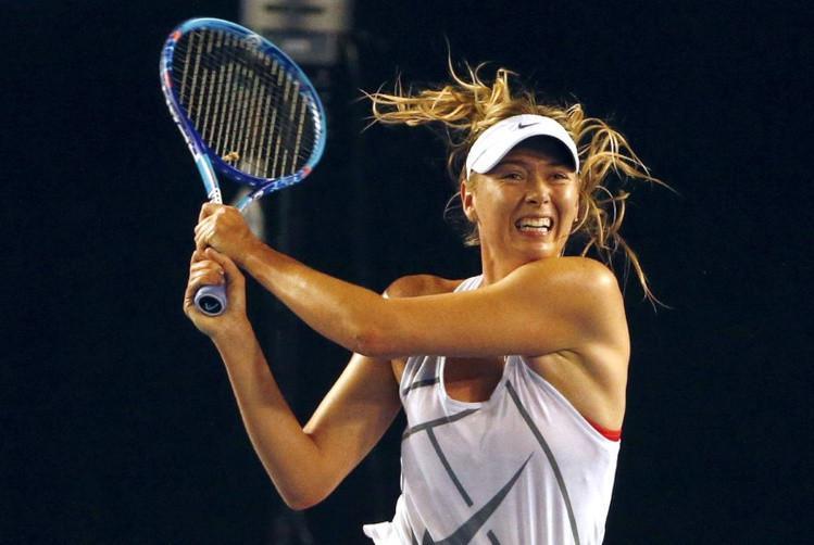 Tennis-Sharapova, Halep cruise into Shenzhen semifinals