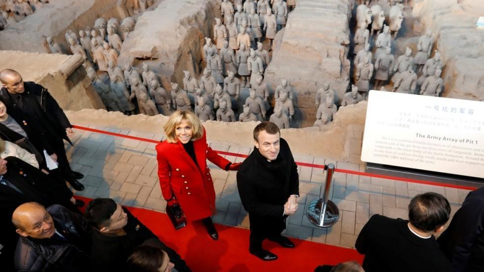 Macron calls for Europe-China alliance on climate, Silk Road