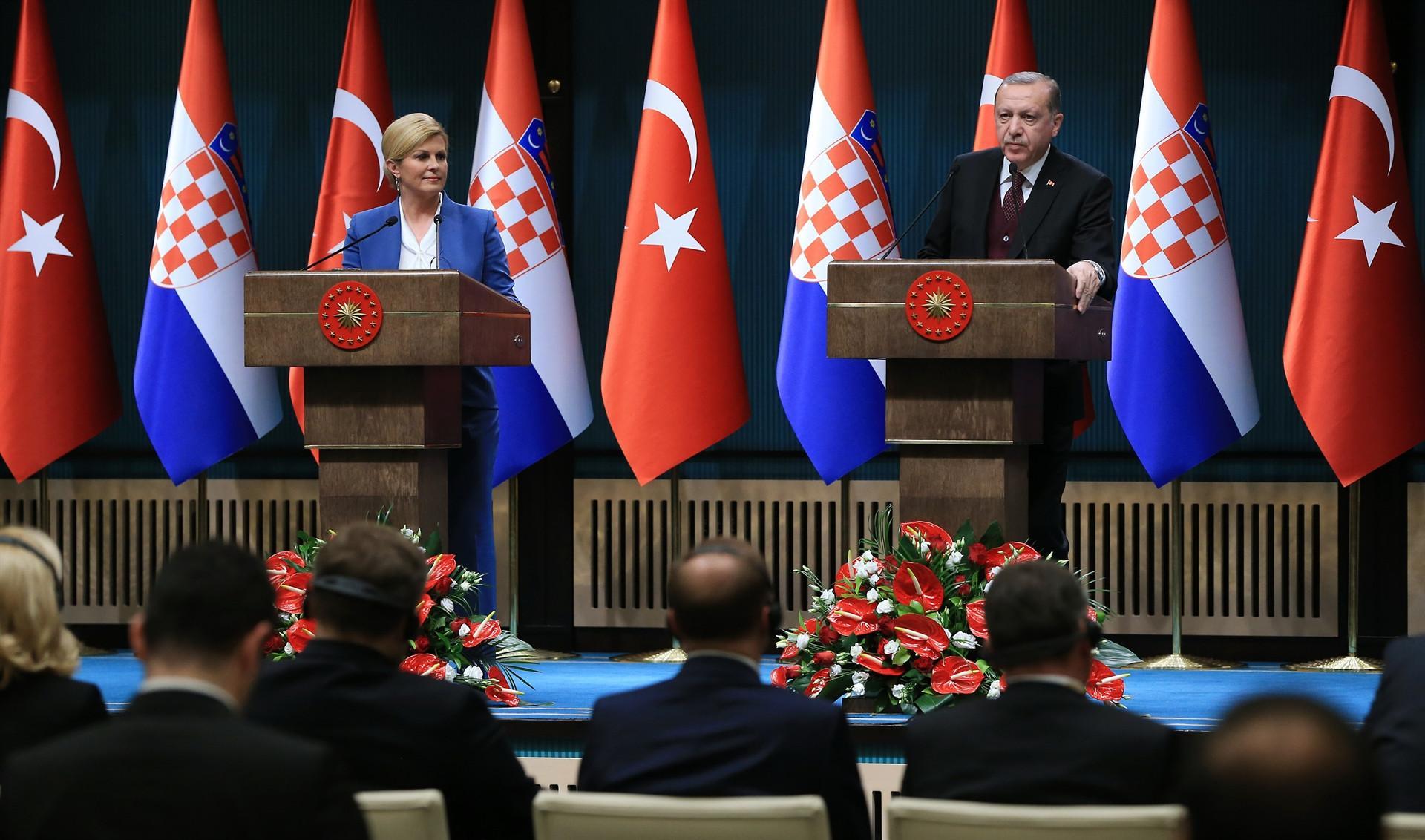 Turkey, Croatia agree to strengthen cooperation: President Erdoğan