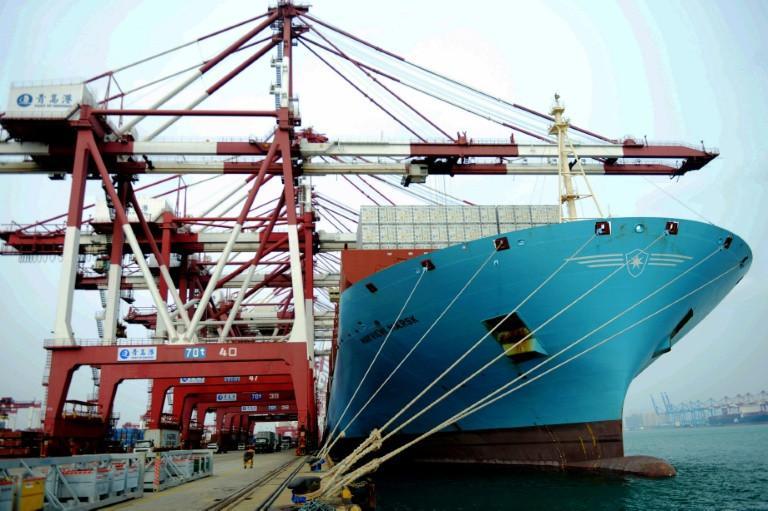 China’s global trade surplus falls, but grows with US