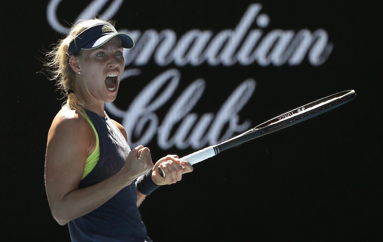 Kerber sets up Sharapova clash of the champions