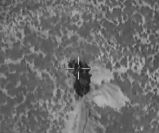 VIDEO: Turkish jet hits YPG’s ammunition depot: Military