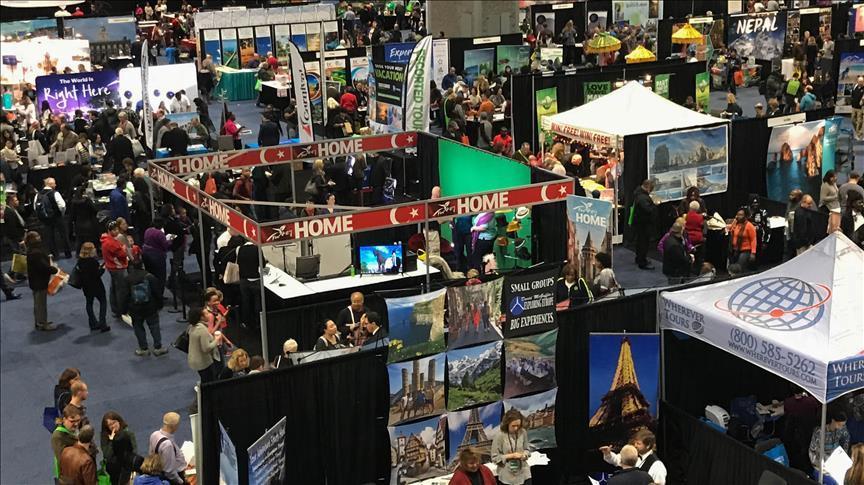 Americans flocks to Turkish stands in Washington travel show