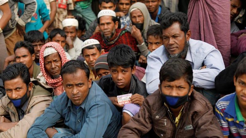 Tensions in Rohingya camps before return to Myanmar