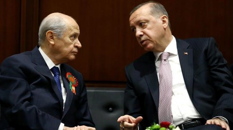 Erdoğan discusses Afrin operation with MHP leader