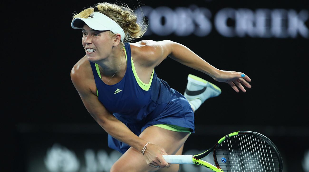 Wozniacki survives scare to reach maiden Melbourne final
