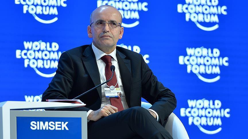 Turkish Deputy Prime Minister Şimşek calls for investment in Turkey at Davos