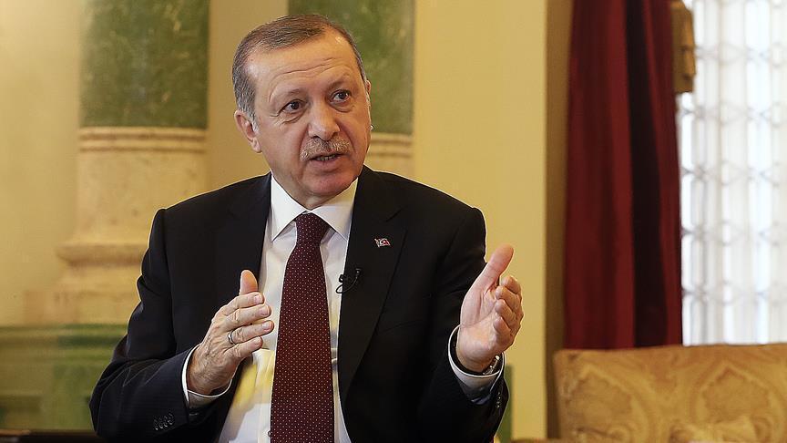 Turkey has no aim to invade Syria during Afrin operation: Erdoğan