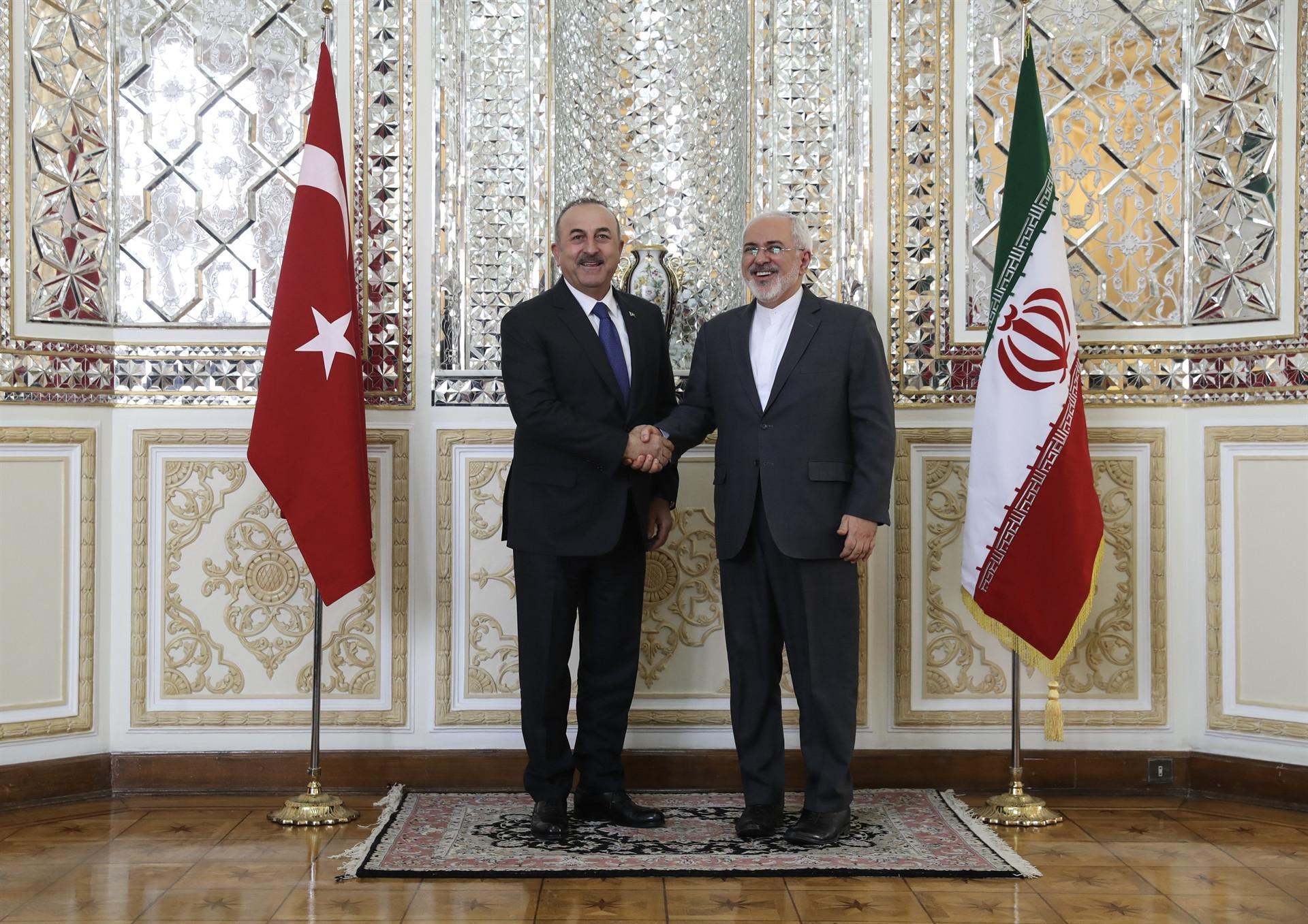 Turkish Foreign Minister Çavuşoğlu diplomat in Tehran for talks on Syria operation