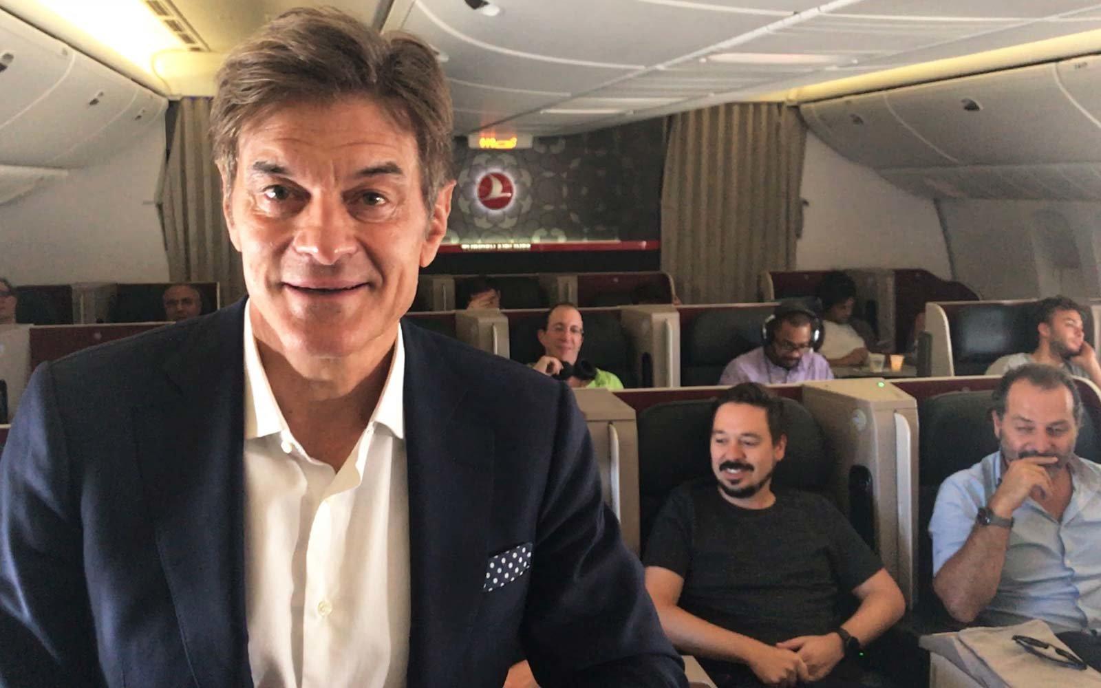 Dr Oz takes part in Turkish Airlines’ ‘Five Senses’ campaign