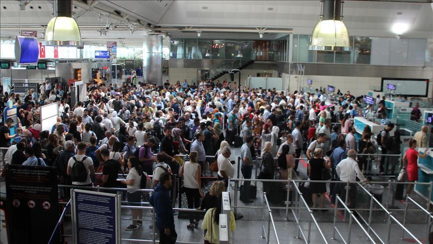 Turkey’s airports hit 12-year record in passenger traffic
