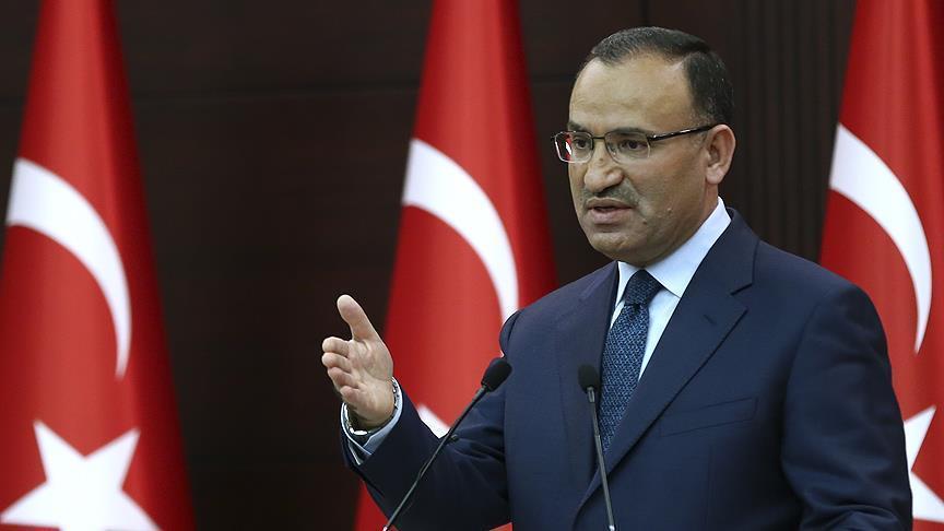 Stop testing Turkey, aiding YPG: Deputy PM Bozdağ