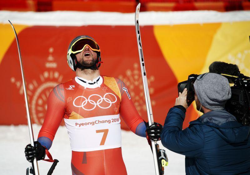 Norway’s Svindal wins Olympic men’s downhill