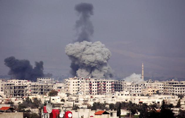 Syria’s Ghouta residents ‘wait to die’ as bombs fall