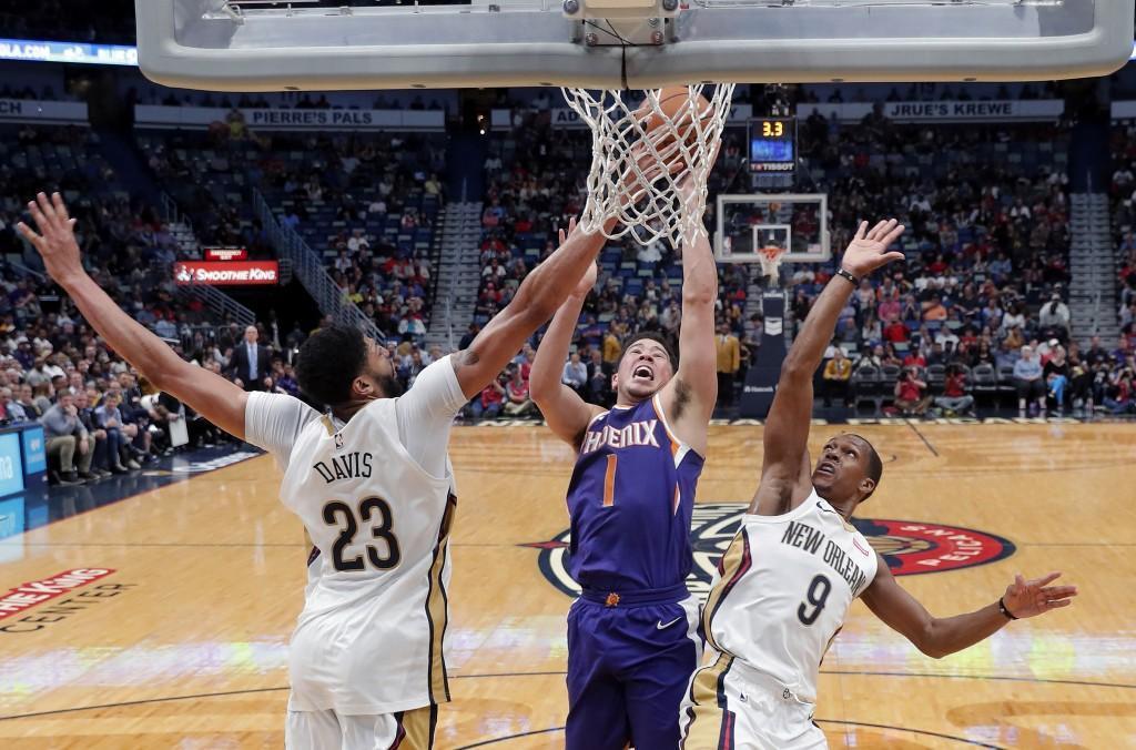 Davis scores 53 as Pelicans beat Suns