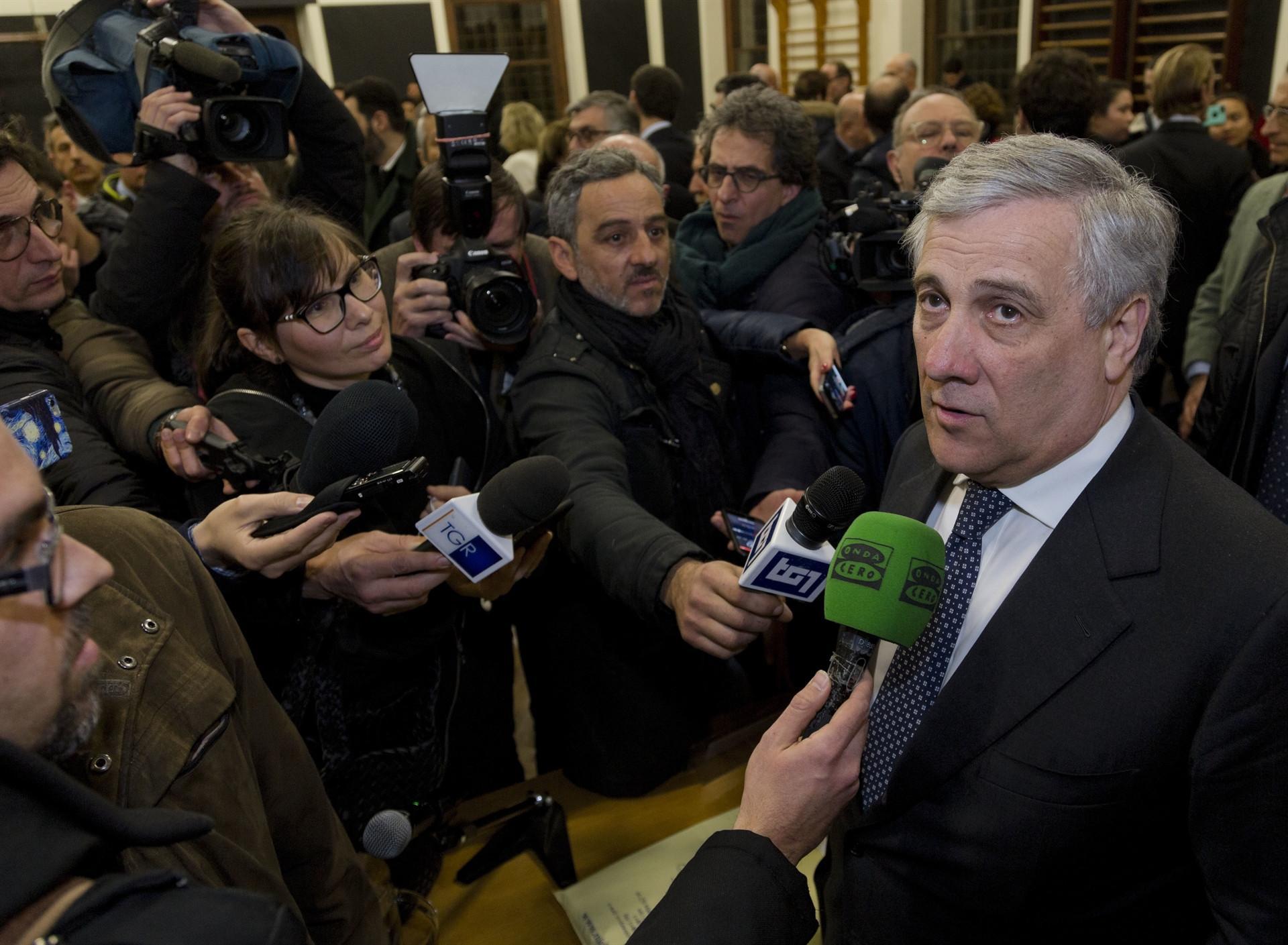 Tajani becomes PM choice for Berlusconi