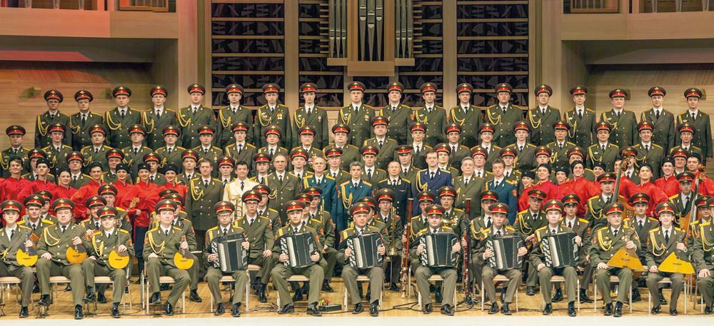 Russian army choir in Istanbul