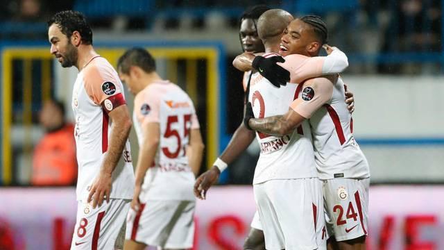 Galatasaray crush cellar dweller Karabükspor 7-0