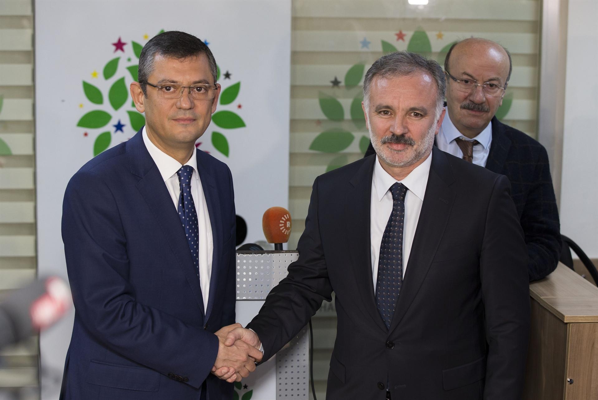 Main opposition CHP talks poll safety with Felicity Party, HDP