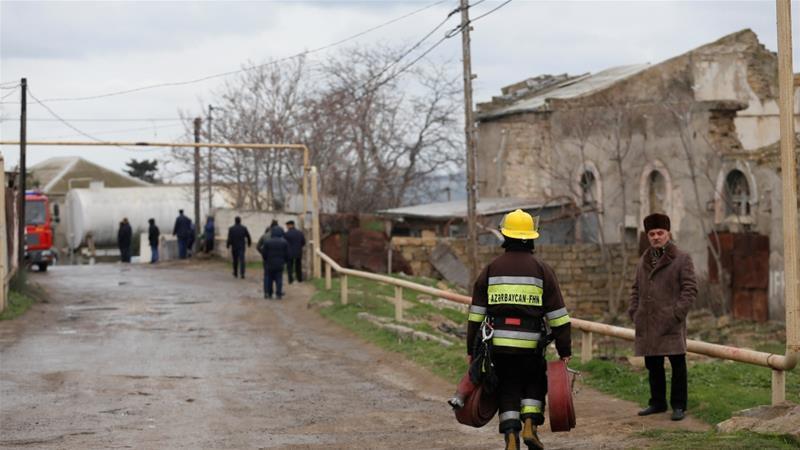 Erdoğan expresses condolences over fire in Azeri capital