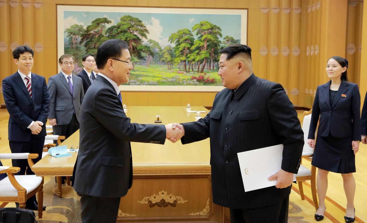 S Korea’s Moon says N Korea sanctions stay, too early to be optimistic about talks