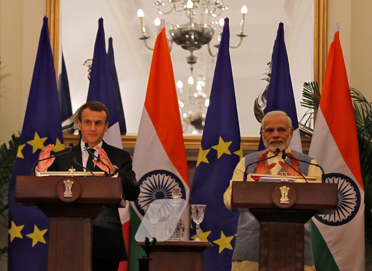 France signs deals worth $16 bln in India