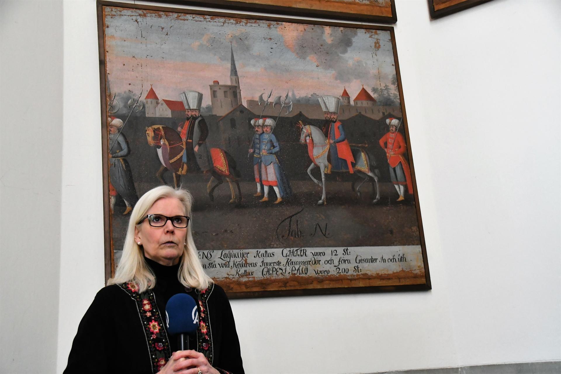 Paintings of Ottoman sultan at Stockholm museum