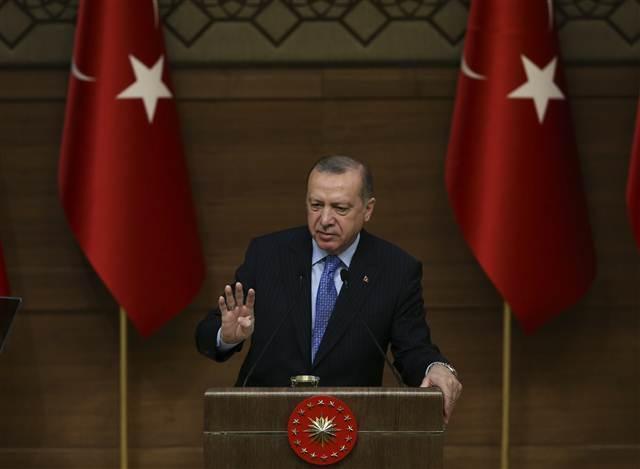 Civilians leaving Afrin through special corridor: Erdoğan