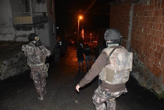 Eight suspects taken into custody in anti-drug operations across Turkey