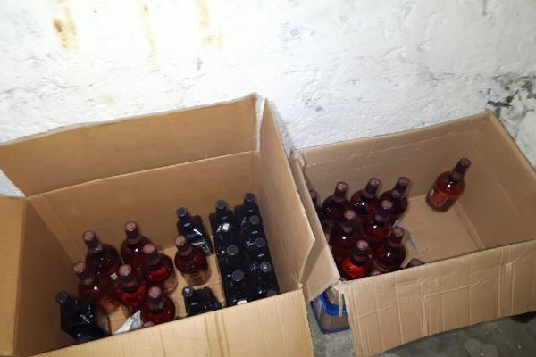 Bootleg alcohol seized in Istanbul worth 1 million Turkish Liras