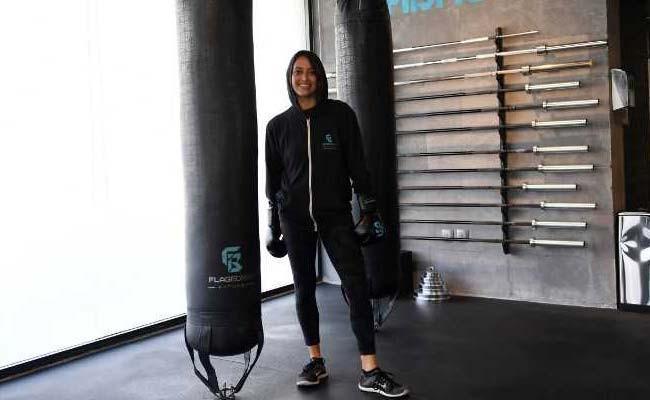 Saudi woman boxer breaks exercise taboo