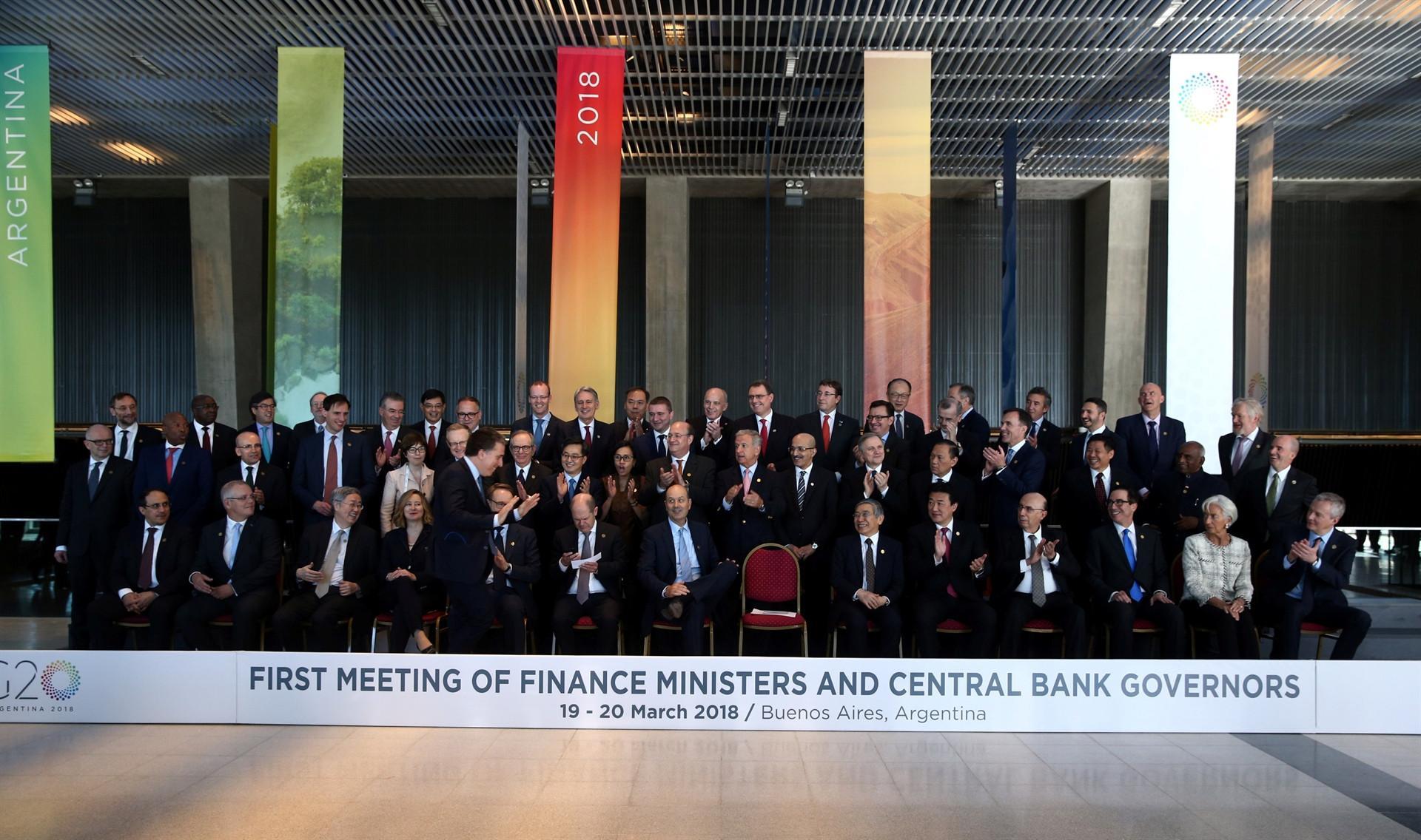 G-20 pushes for free trade as US vows to defend national interest