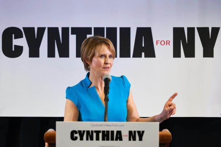 ‘Sex and the City’ star kicks off NY governor campaign