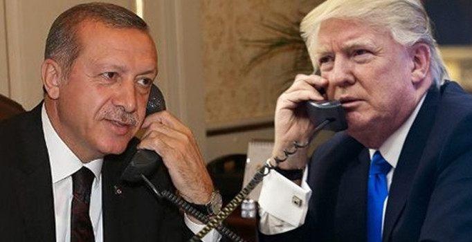 Trump, Erdoğan talk regional, bilateral relations in phone conversation