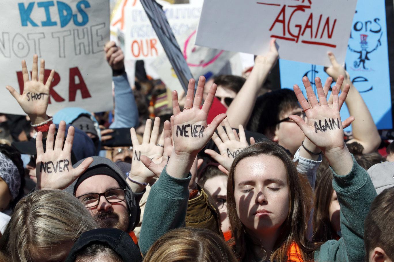 Heartbroken by gun violence: Rallies across US demand change