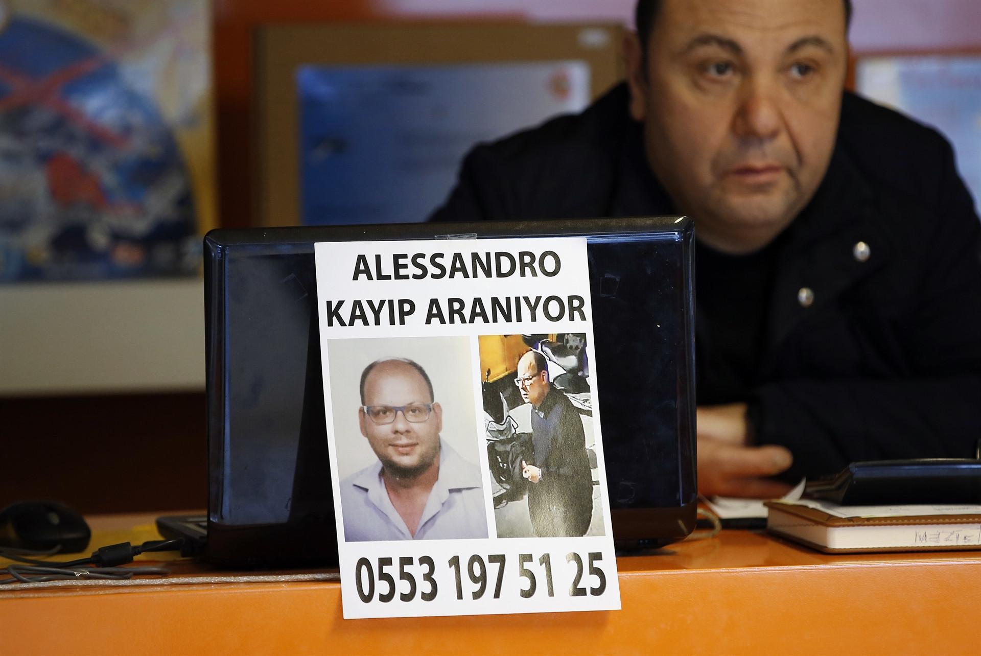 Turkish police search for Italian man missing in Istanbul