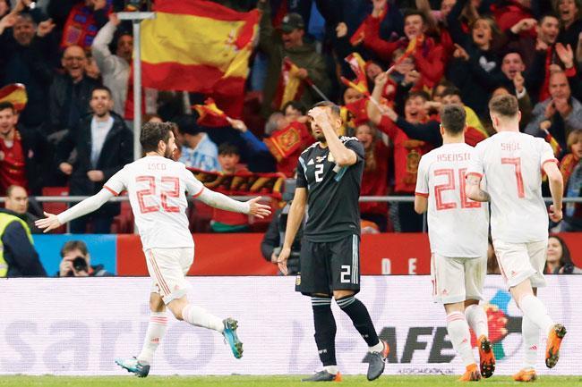 Spain beats Argentina, Brazil edges Germany