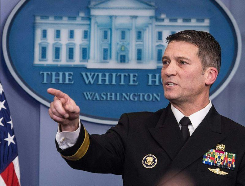 Trump ousts Veterans Affairs chief, taps WH doctor to replace him