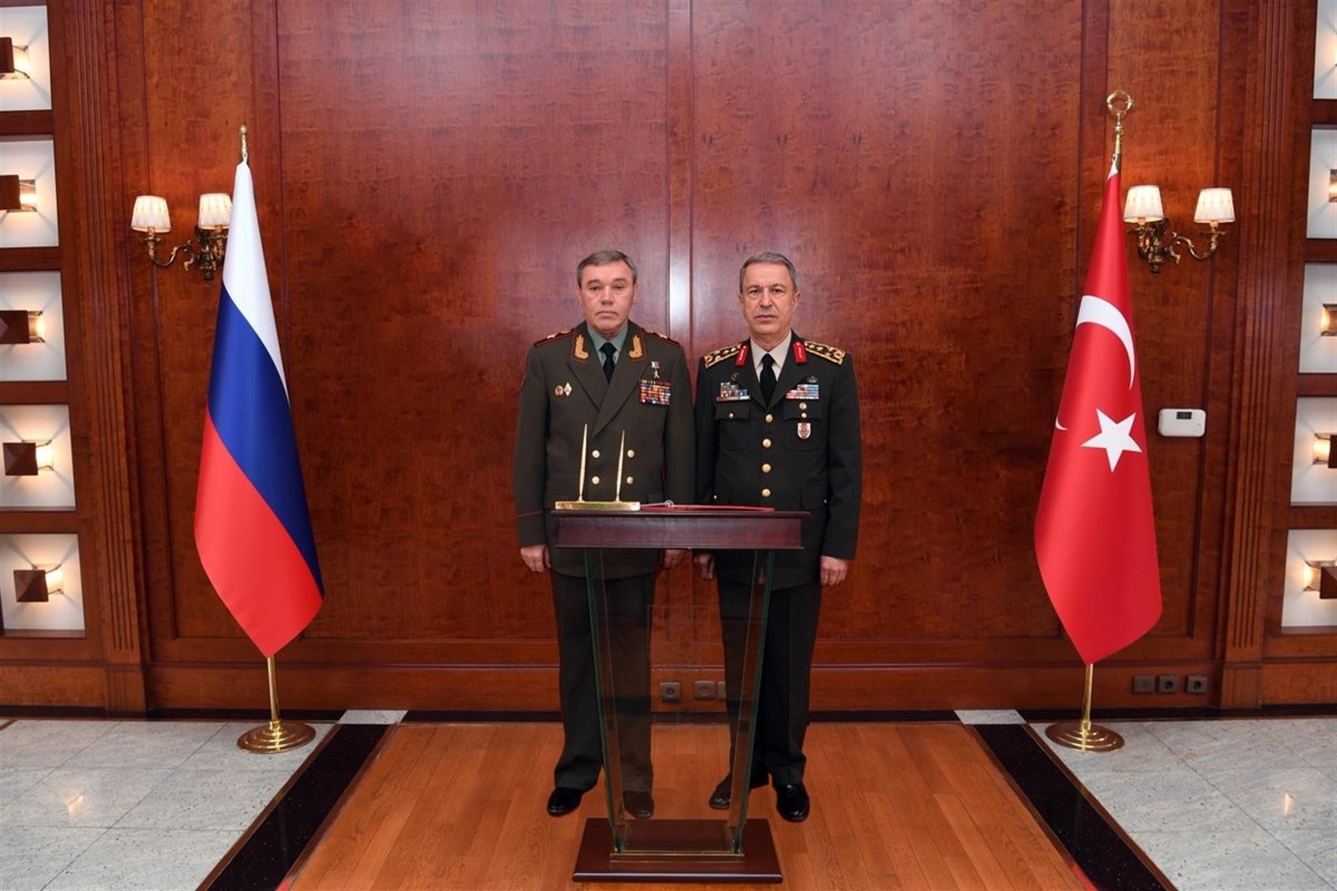 Turkish-Russian top soldiers meet in Ankara