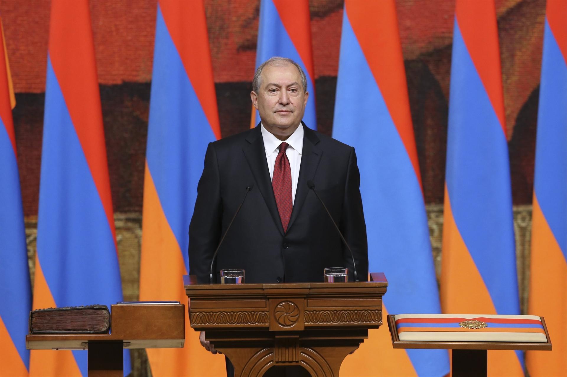 Armenia becomes parliamentary republic as new leader sworn in