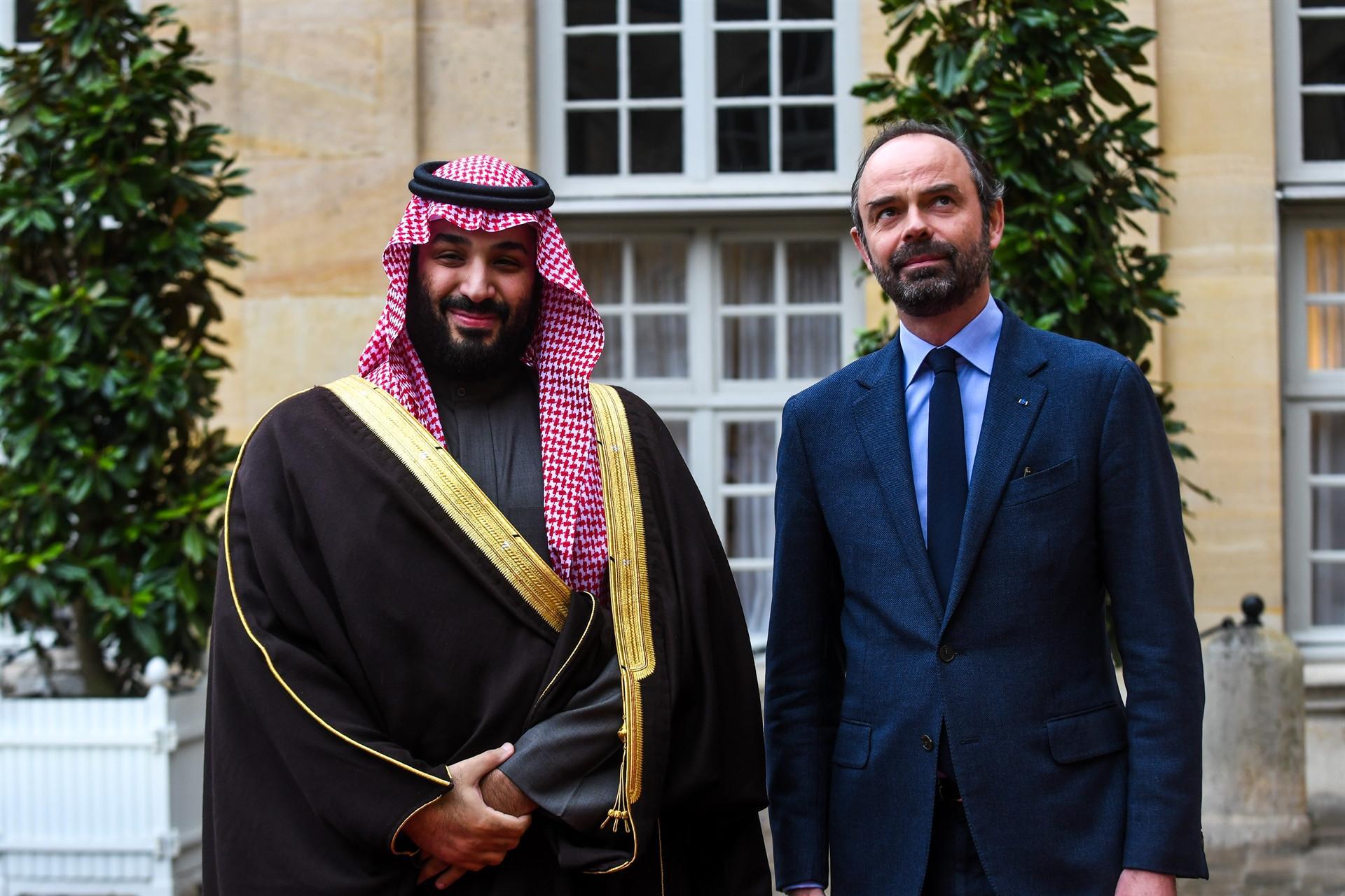 Saudi crown prince kicks off official visit to Paris