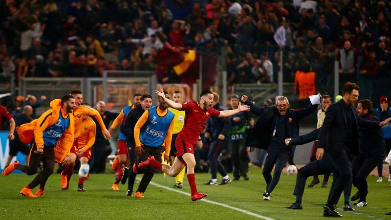 Roma dreaming of Kiev after magical recovery against Barcelona