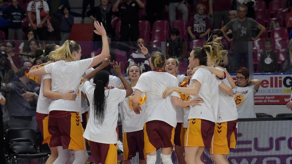 Galatasaray women claim European basketball trophy